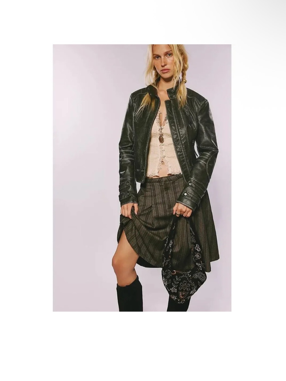 Free People Nashville Nights Velvet Beaded Bag - Picture 5 of 13